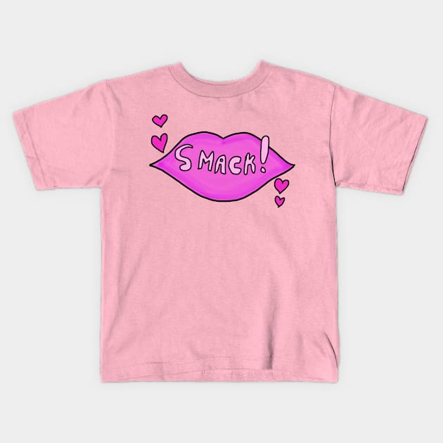 Smack Comics Kiss Kids T-Shirt by alexwestshop